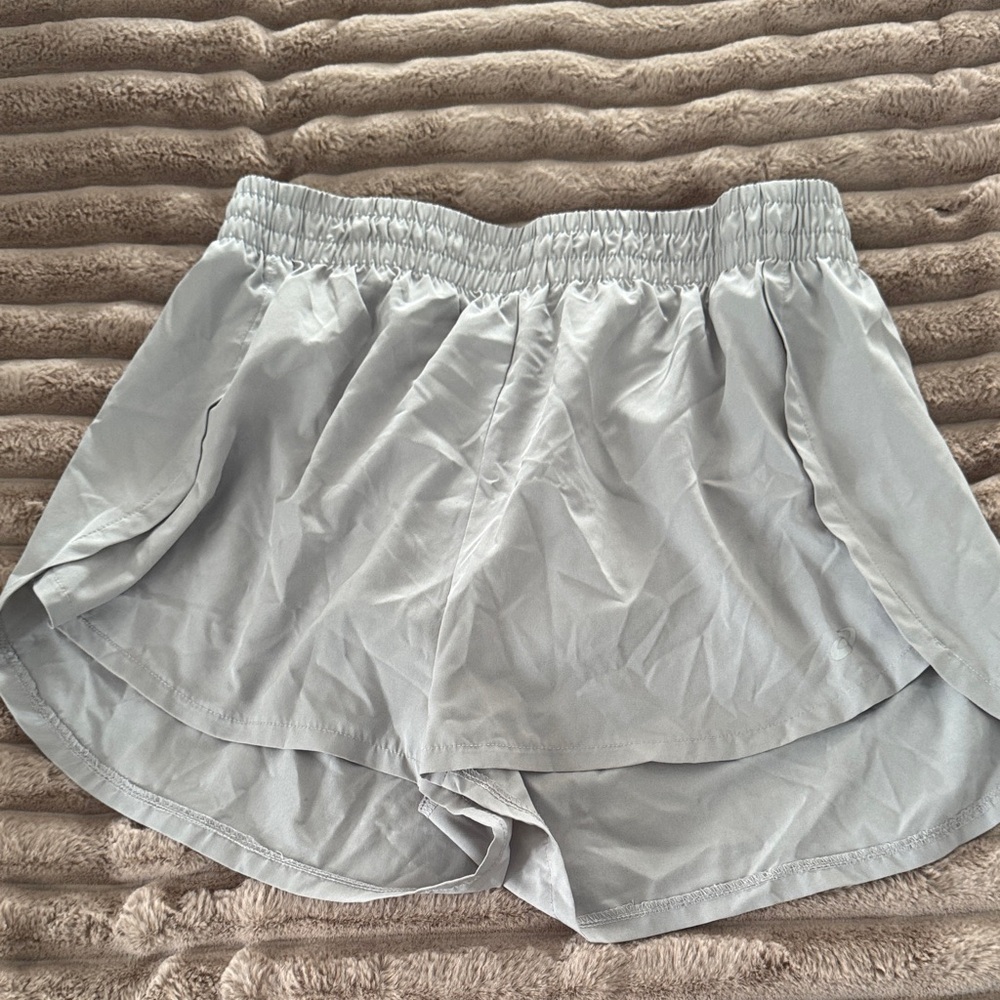 Asics Women's Light Gray Athletic Shorts